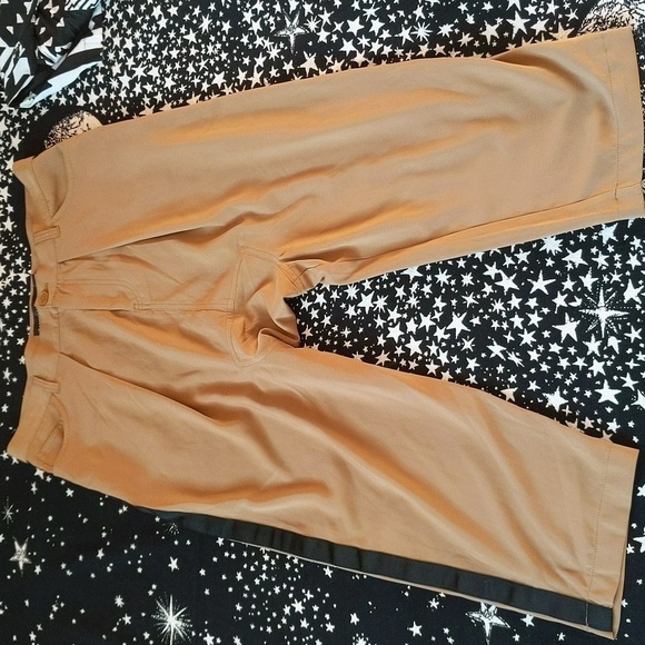 Gabrielle Union Collection womens Harem Pant brown black stripe M - Picture 9 of 9